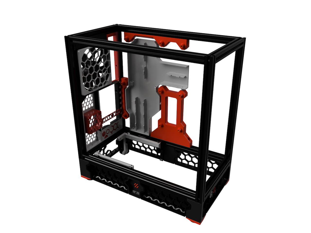 3D render of the Corvus ATX Skirts