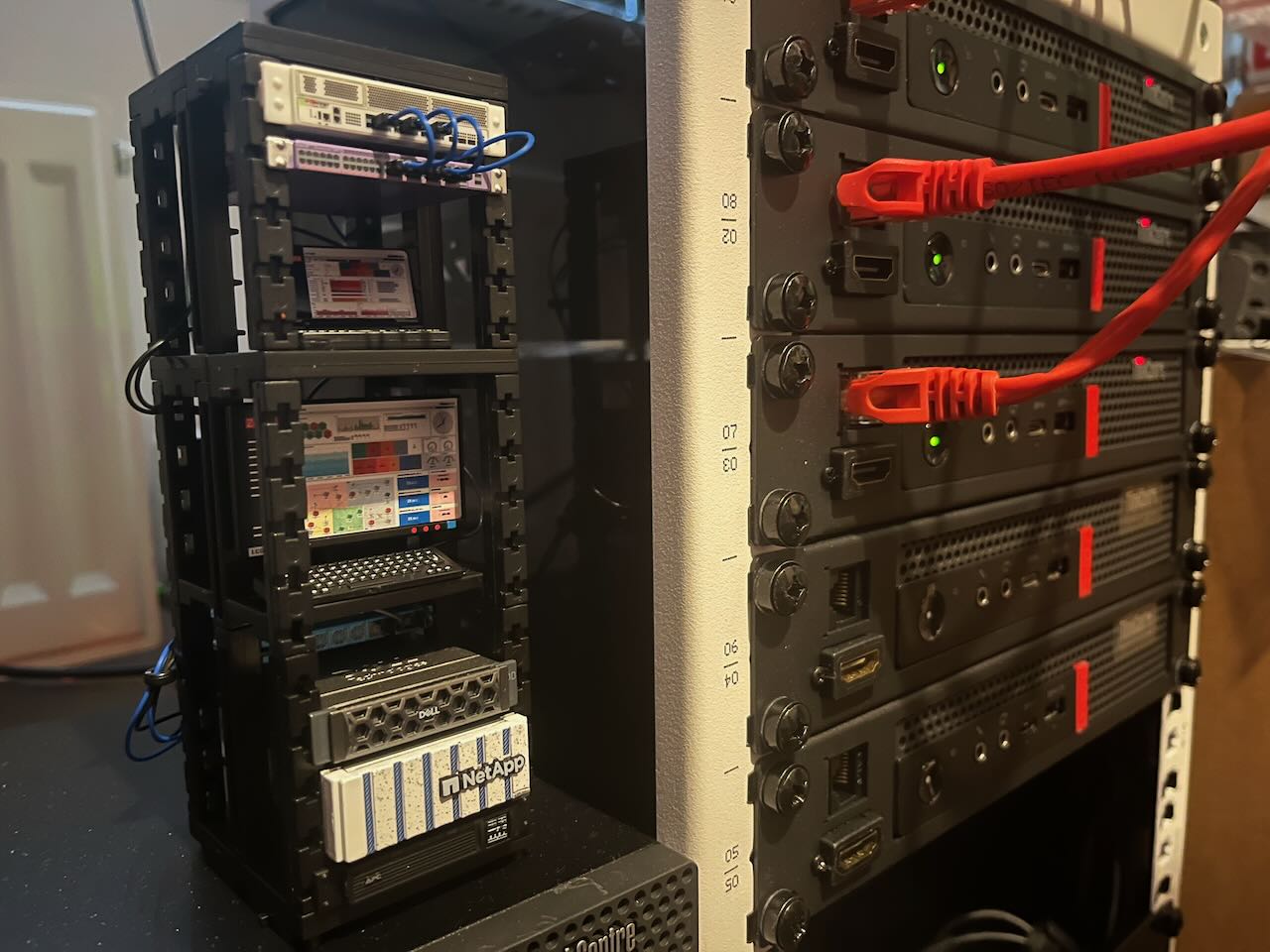 Japanese "Gatcha" Mini Server Rack