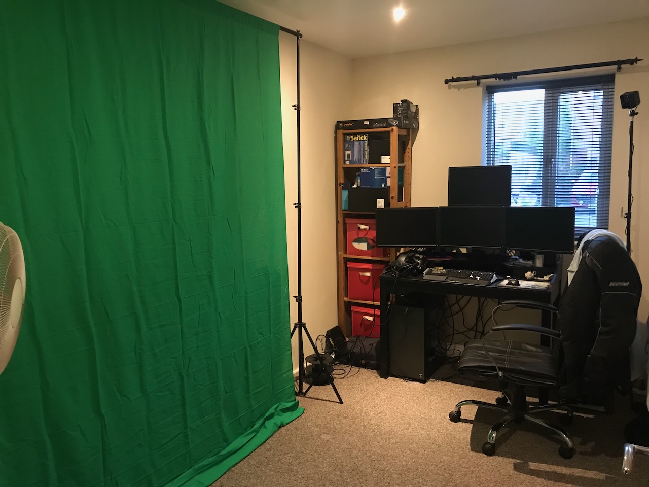The first iteration of the VR Room