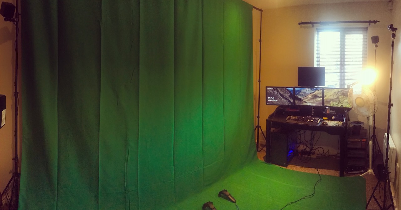Getting a larger green screen to be able to record further away