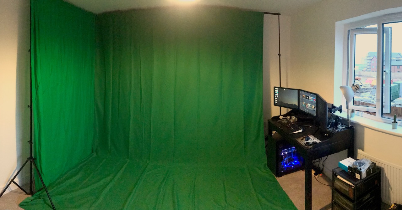 The final iteration of the VR room