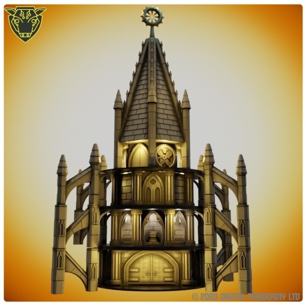 Fantasy Spool Tower: Gothic Tower