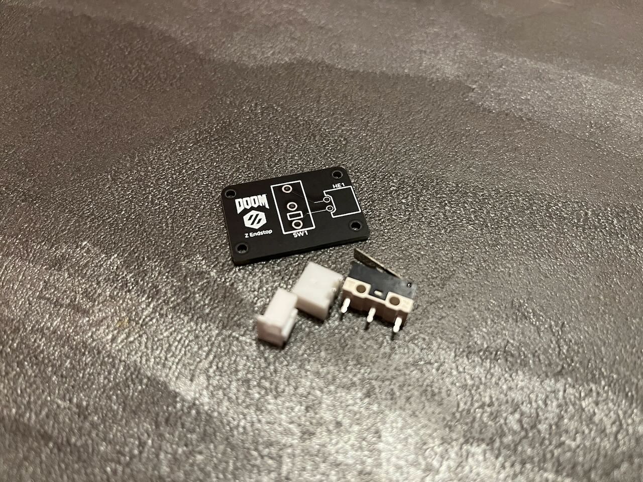 Bare Microswitch Z Endstop PCB